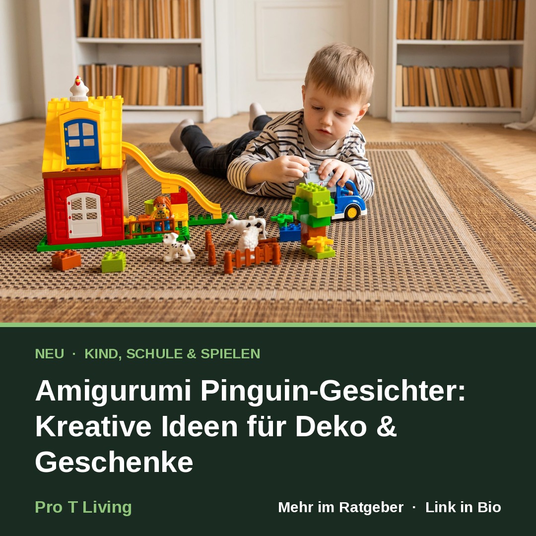 Amigurumi Pinguin-Gesichter: Kreative Ideen für Deko & Geschenke