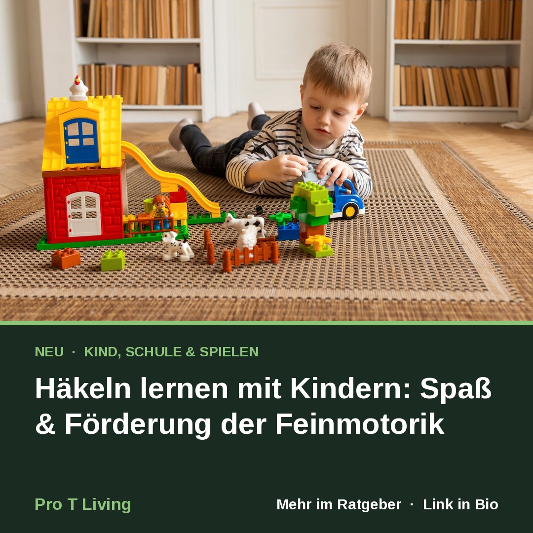 Häkeln lernen mit Kindern: Spaß & Förderung der Feinmotorik