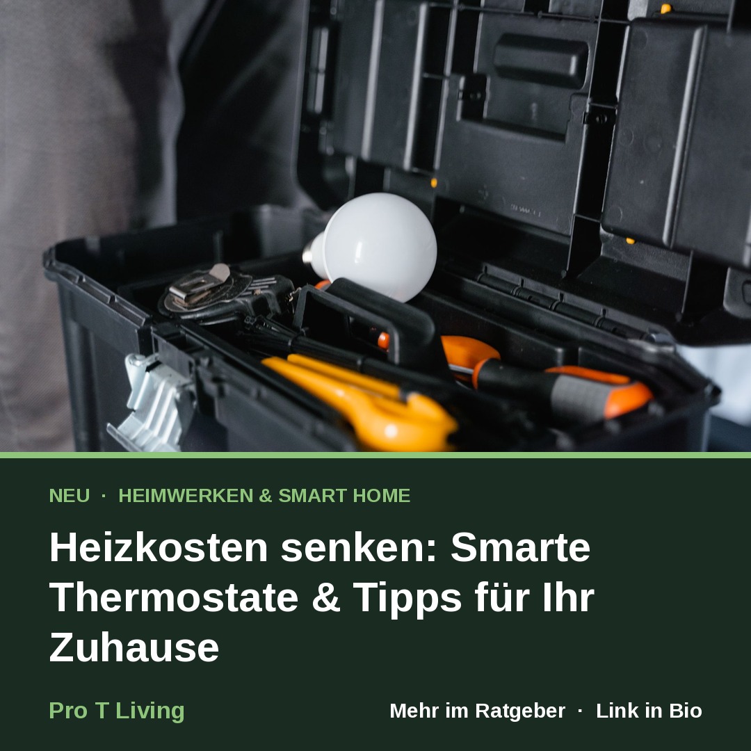 Heizkosten senken: Smarte Thermostate & Tipps für Ihr Zuhause