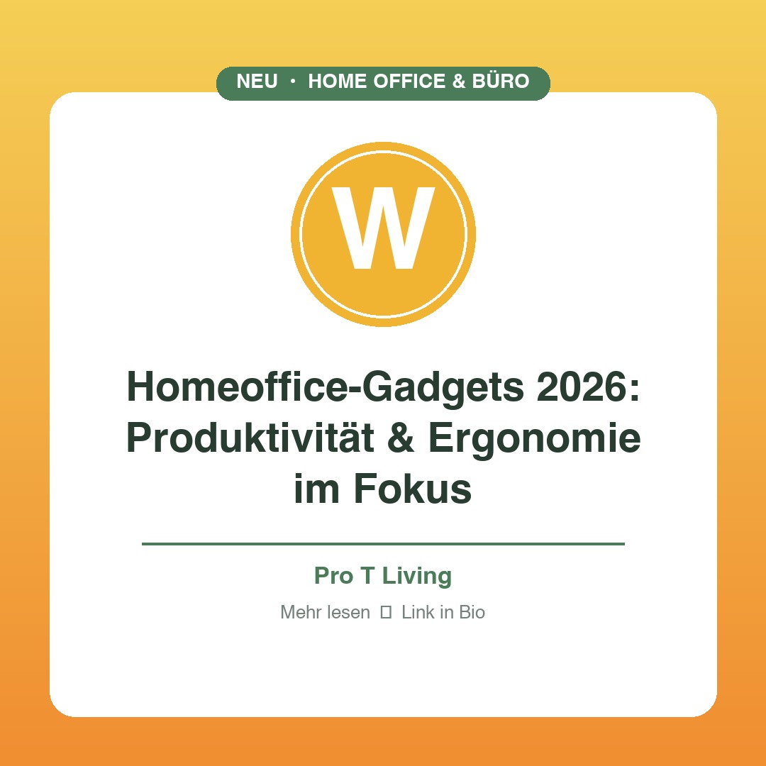 Homeoffice-Gadgets 2026: Produktivität & Ergonomie im Fokus