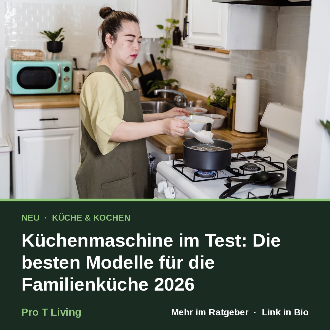 Küchenmaschine im Test: Die besten Modelle für die Familienküche 2026