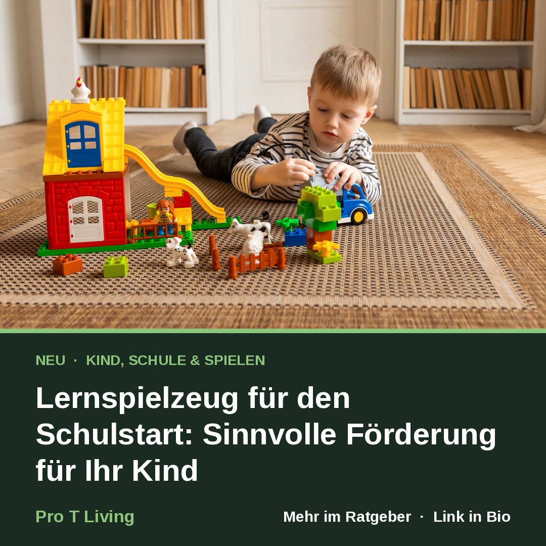 Lernspielzeug für den Schulstart: Sinnvolle Förderung für Ihr Kind