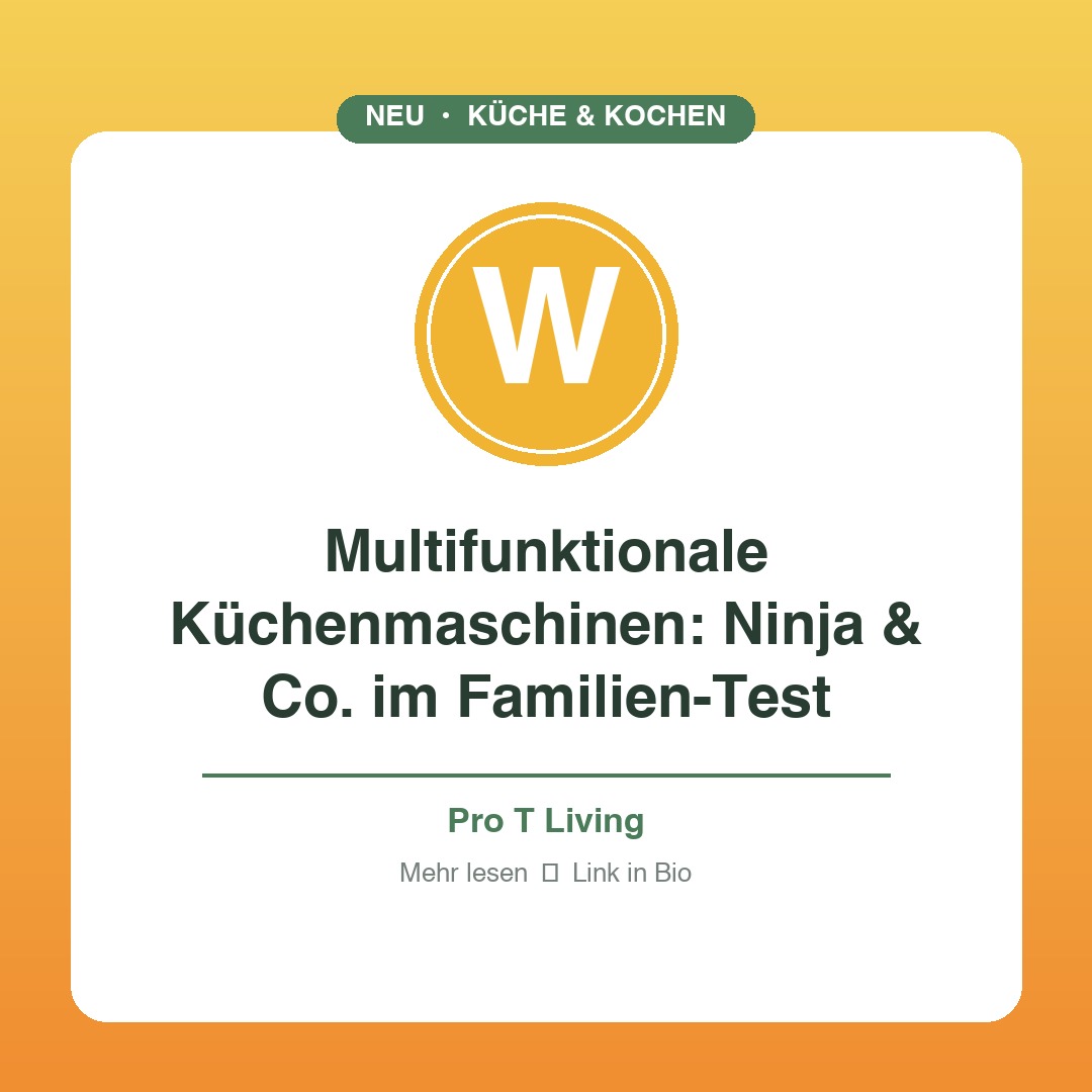 Multifunktionale Küchenmaschinen: Ninja & Co. im Familien-Test
