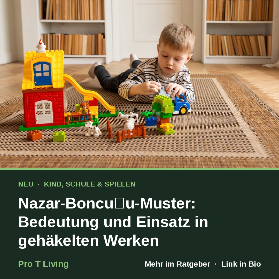 Nazar-Boncuğu-Muster: Bedeutung und Einsatz in gehäkelten Werken