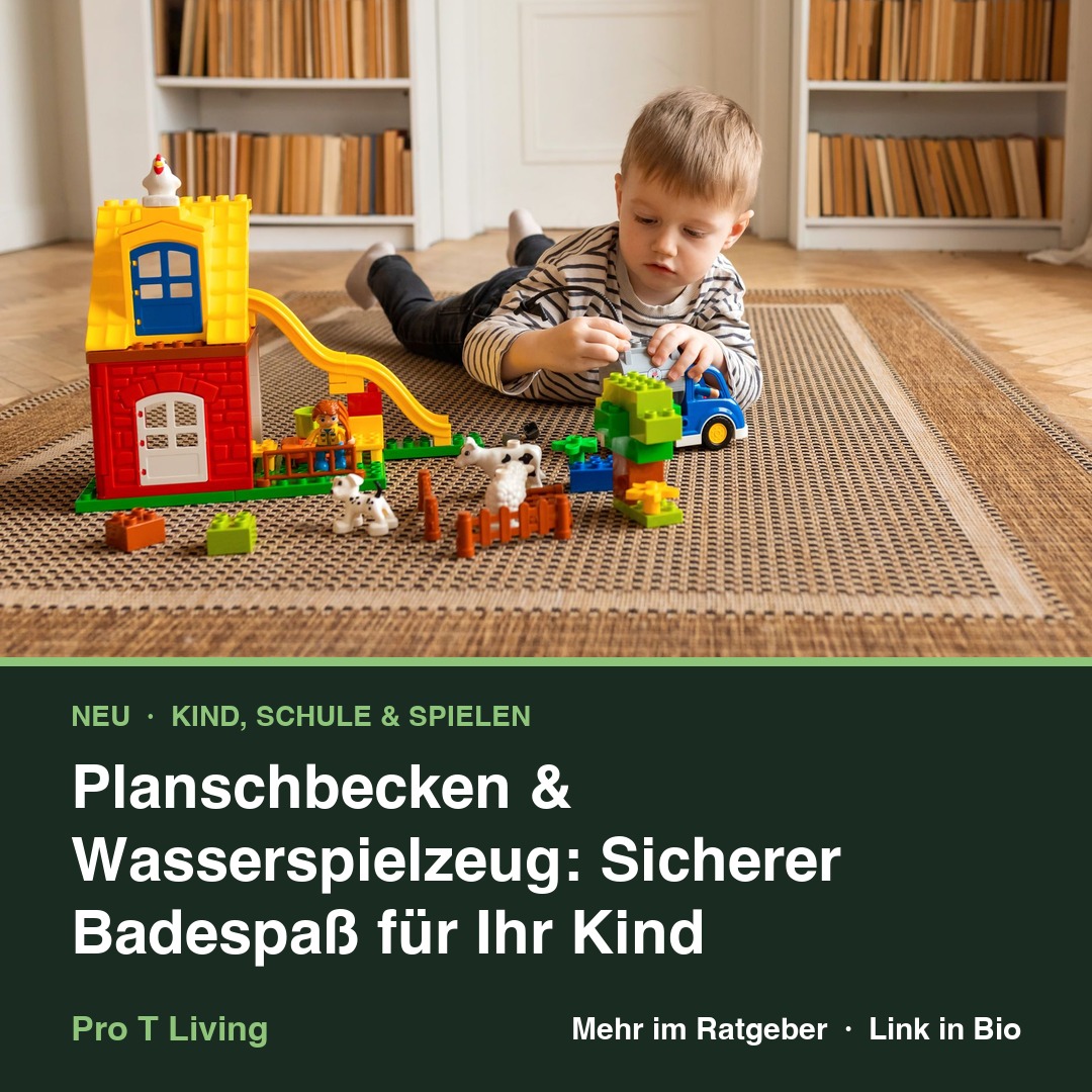 Planschbecken & Wasserspielzeug: Sicherer Badespaß für Ihr Kind