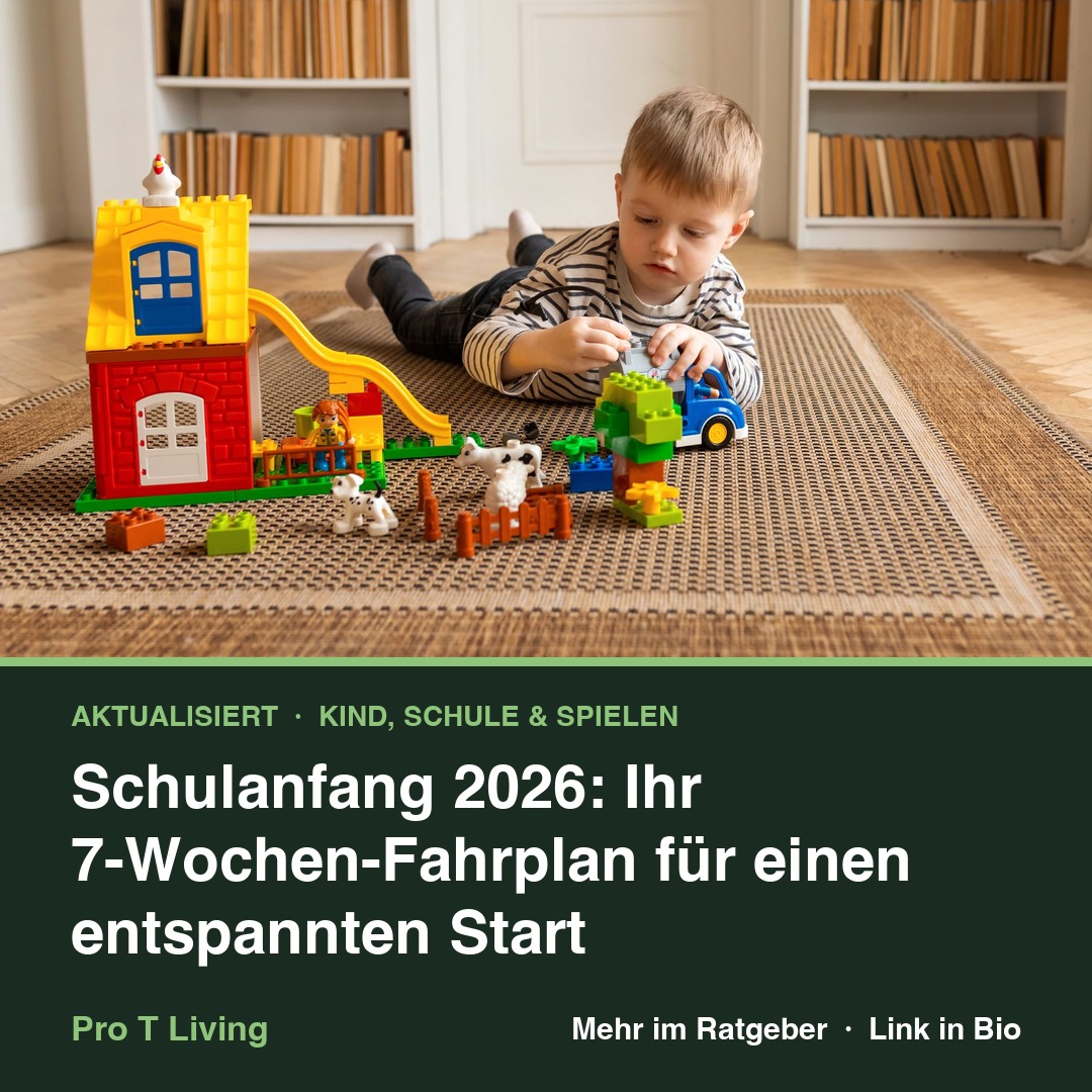 Schulanfang 2026: Ihr 7-Wochen-Fahrplan für einen entspannten Start