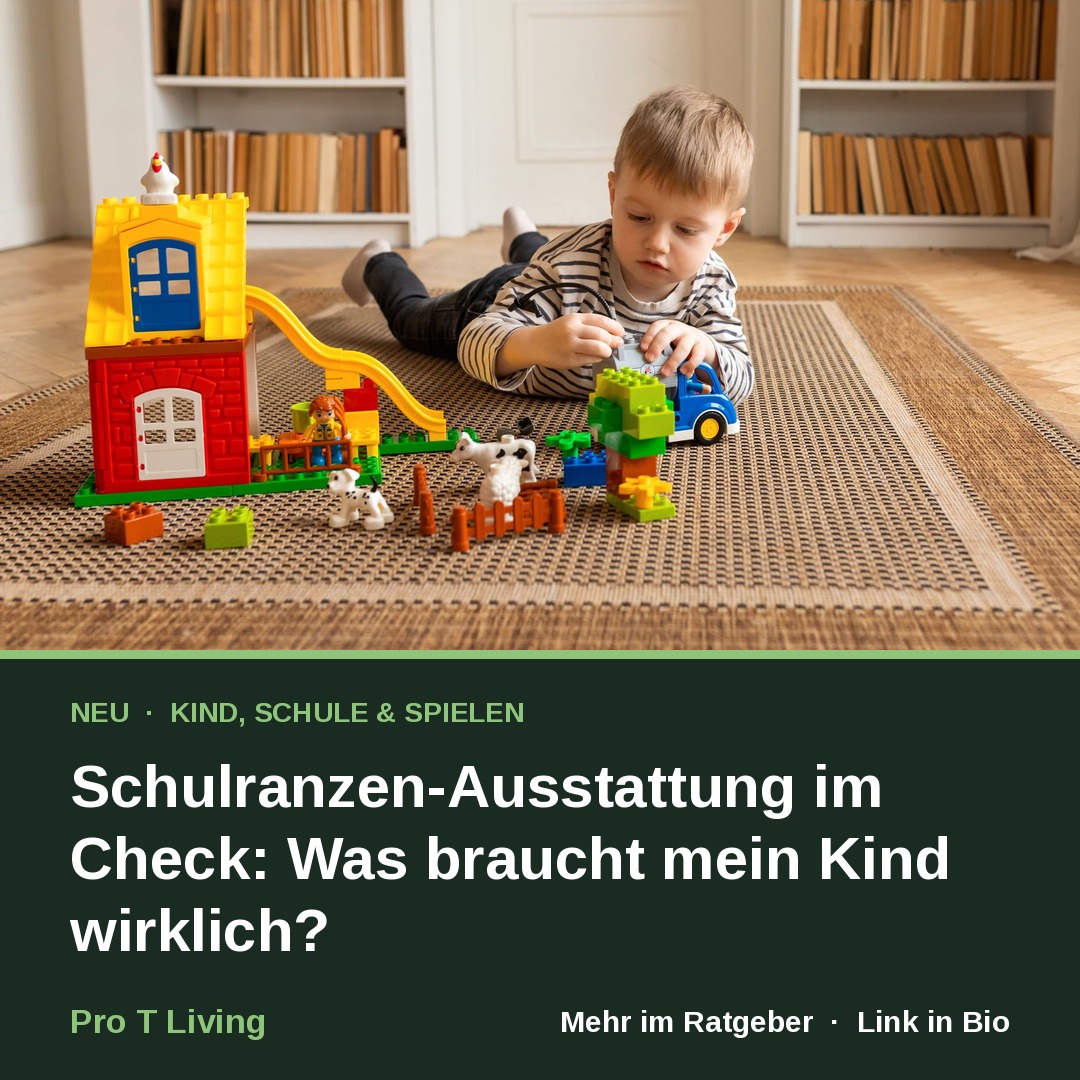 Schulranzen-Ausstattung im Check: Was braucht mein Kind wirklich?