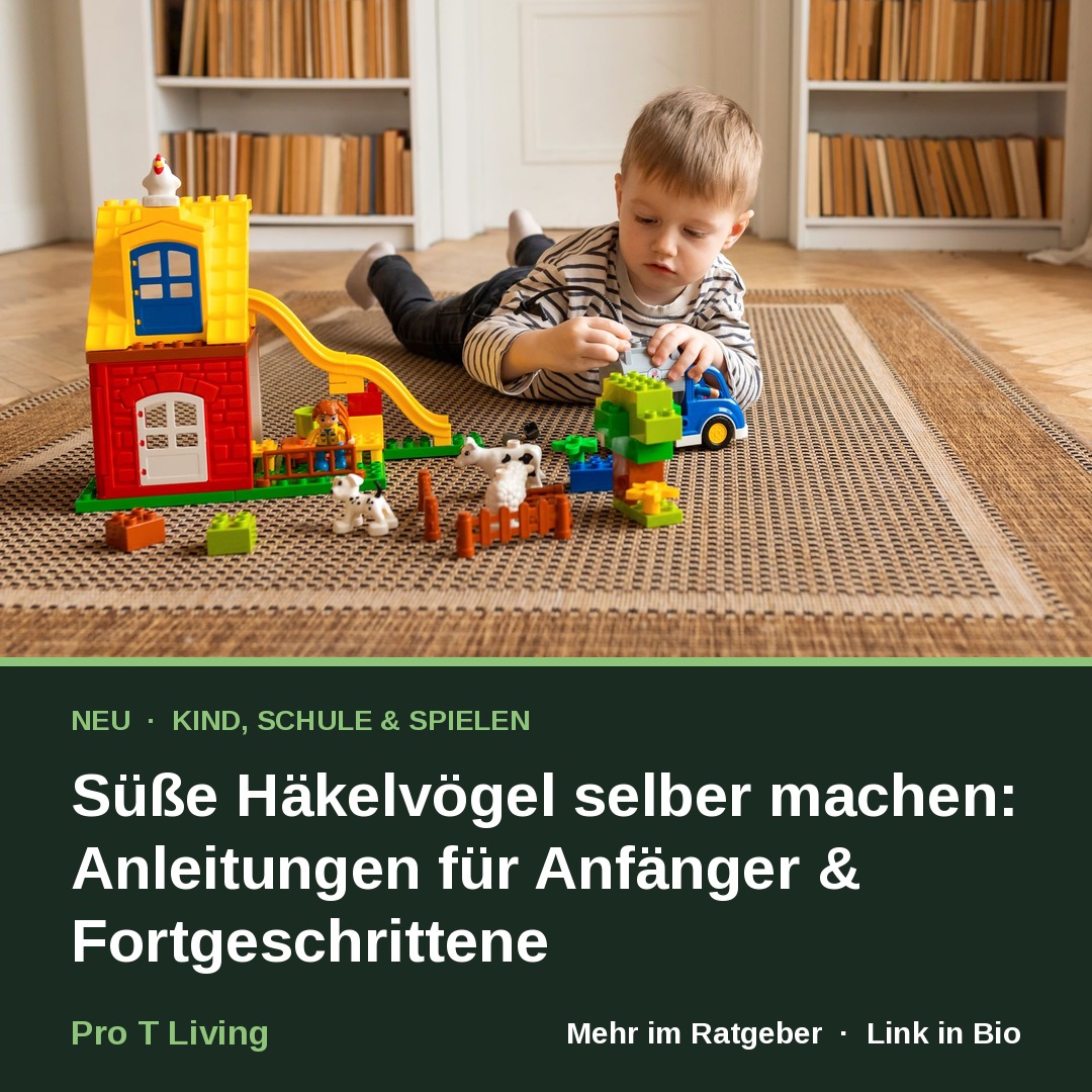 Süße Häkelvögel selber machen: Anleitungen für Anfänger & Fortgeschrittene