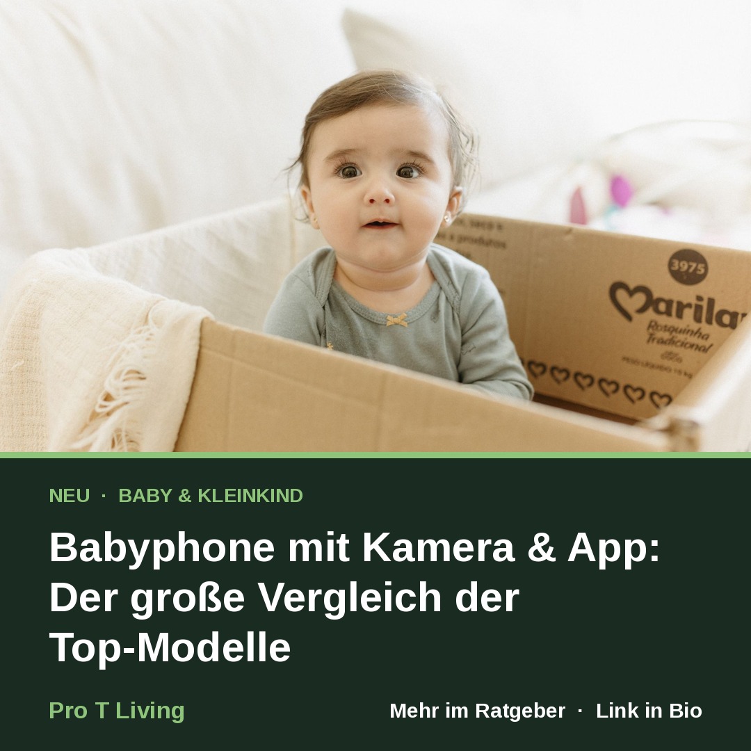 Babyphone mit Kamera & App: Der große Vergleich der Top-Modelle