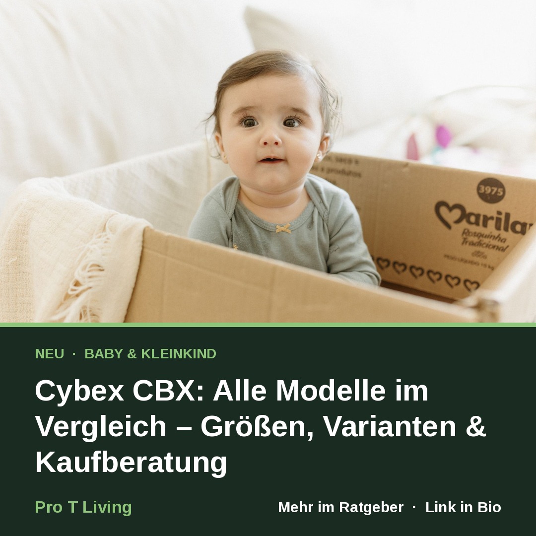Cybex CBX: Alle Modelle im Vergleich – Größen, Varianten & Kaufberatung