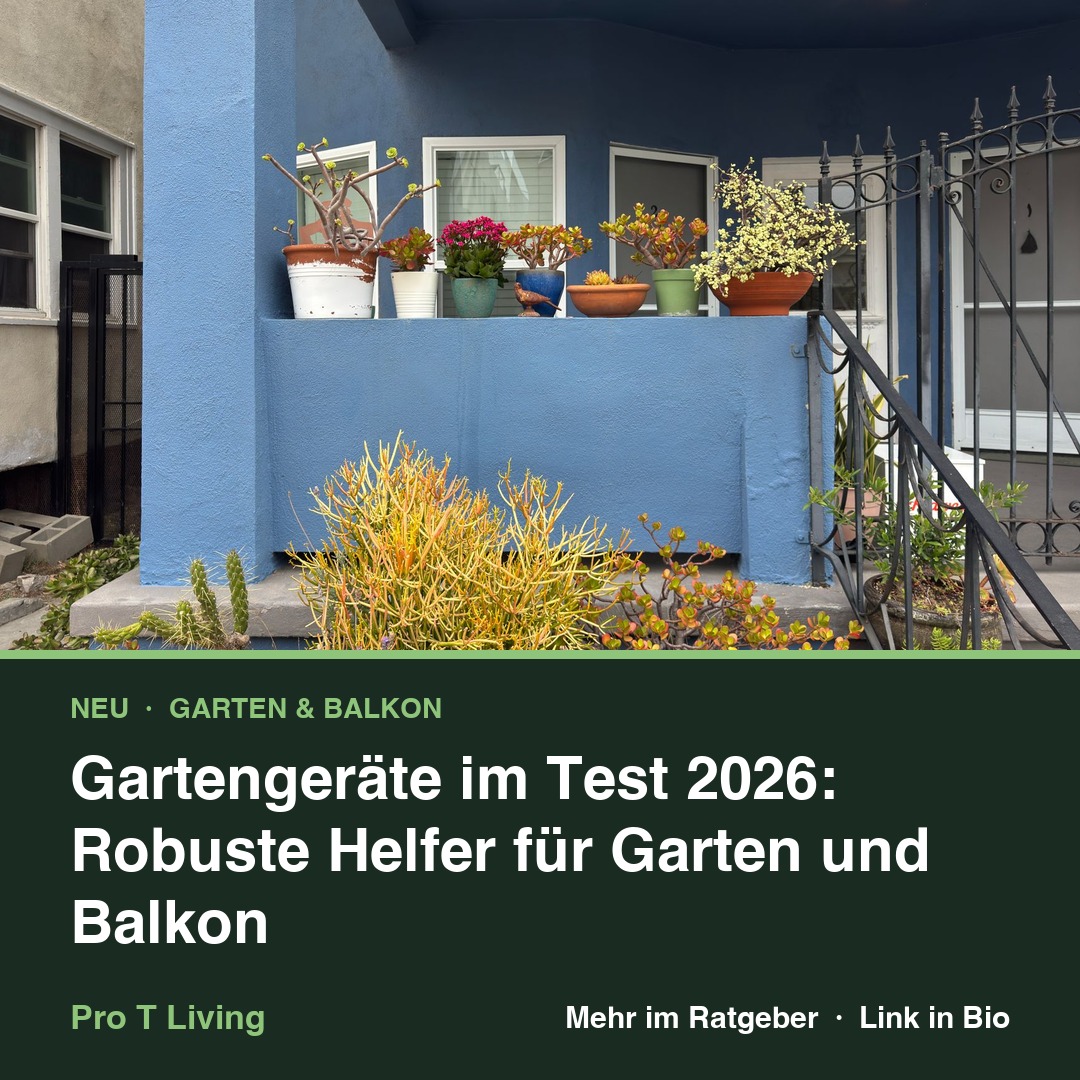 Gartengeräte im Test 2026: Robuste Helfer für Garten und Balkon