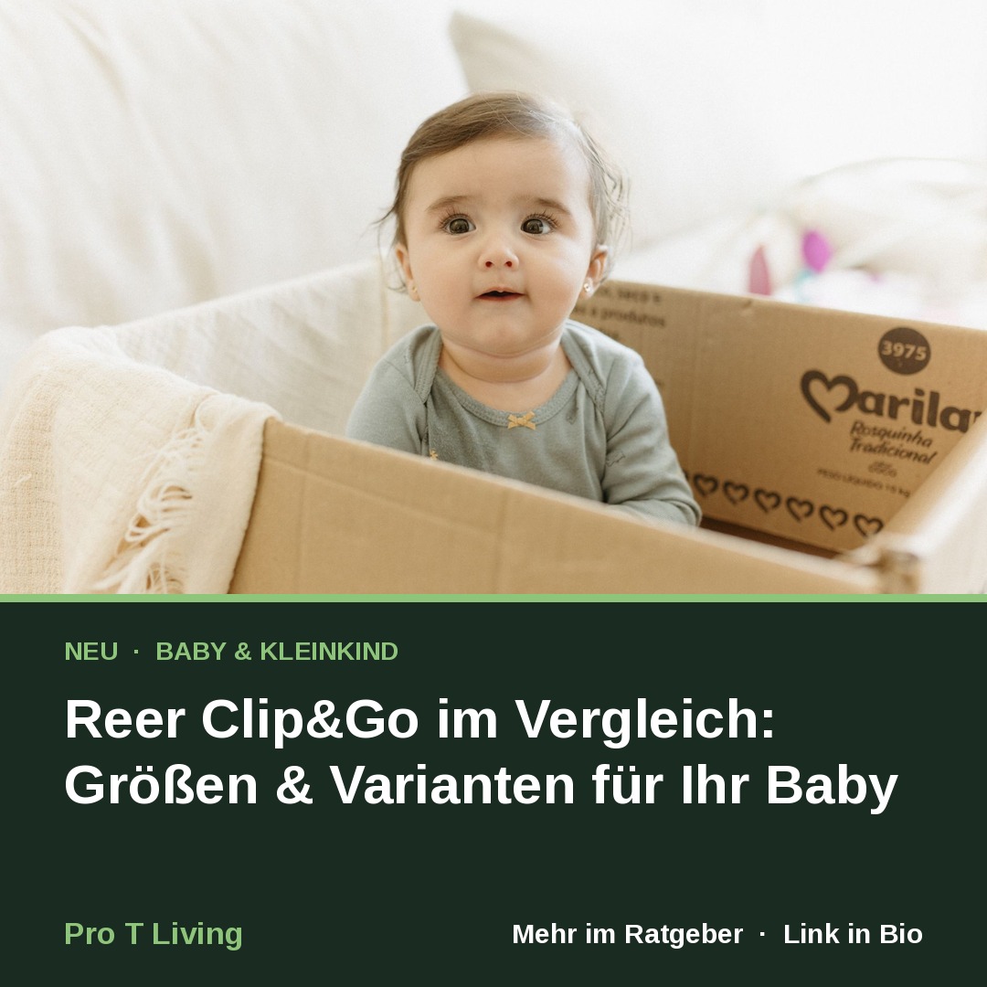 Reer Clip&Go im Vergleich: Größen & Varianten für Ihr Baby