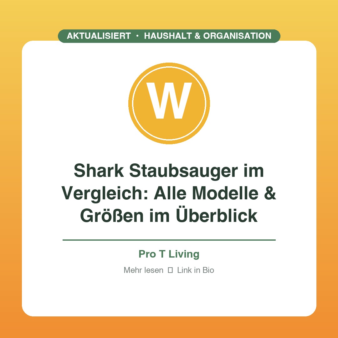Shark Staubsauger im Vergleich: Größen, Varianten & Kaufberatung
