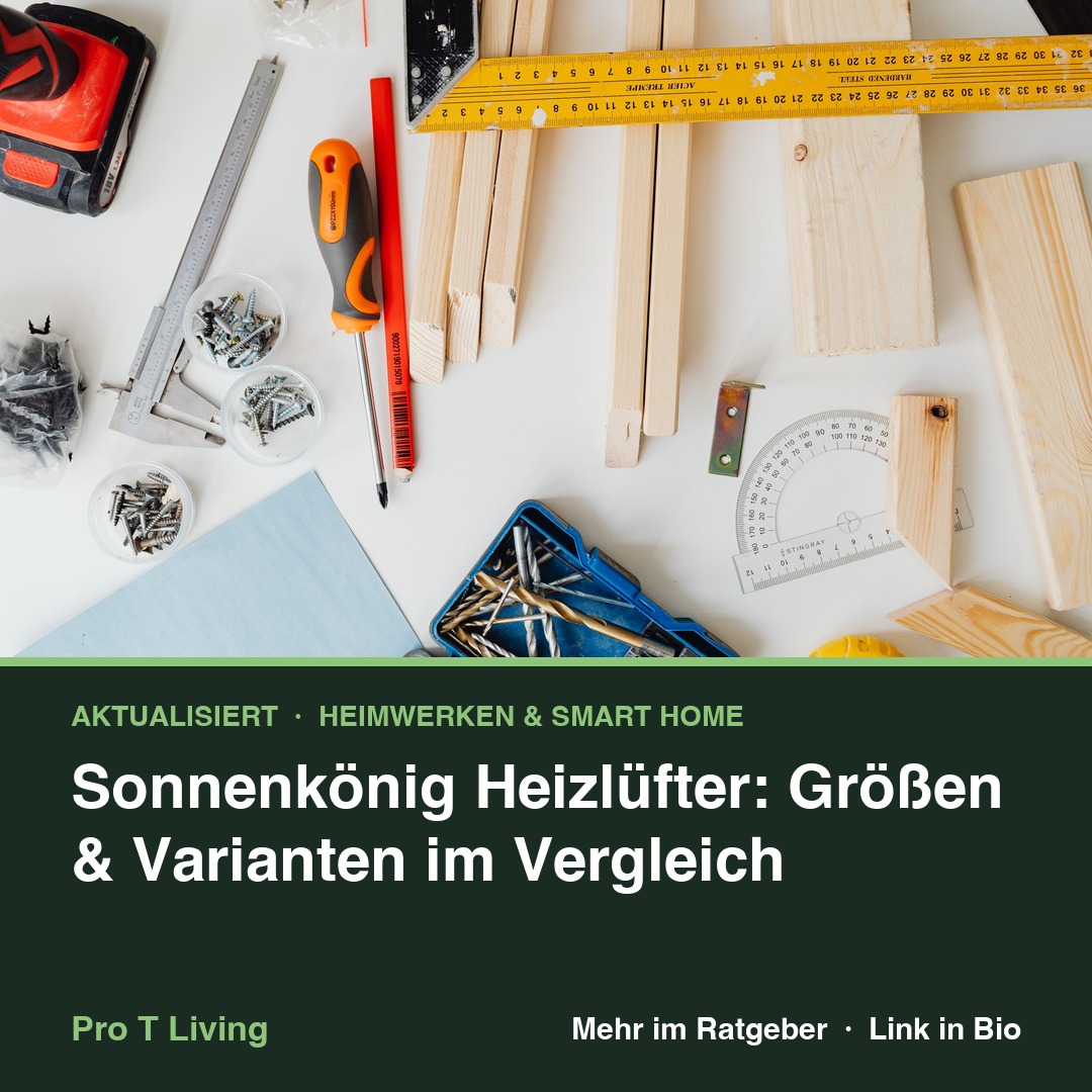 Sonnenkönig Heizlüfter: Größen & Varianten im Vergleich